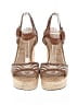 Sam Edelman 100% Leather Brown Wedges Size 9 - photo 2