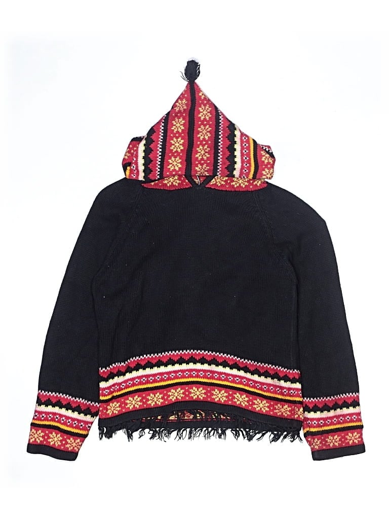 Pre-owned Hanna Andersson Kids' Poncho In Black