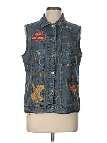 Chico's Sleeveless Button-Down Shirt (view 1)