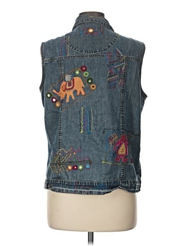 Chico's Sleeveless Button-Down Shirt (view 2)