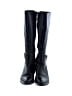 Nine West 100% Leather Black Boots Size 8 - photo 2