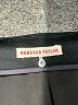 Rebecca Taylor 100% Polyester Metallic Silver Shorts Size 4 - photo 3