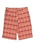 Raviya Plaid Orange Shorts Size 14 - photo 2