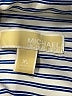 MICHAEL Michael Kors Stripes Blue Long Sleeve Button-Down Shirt Size XL - photo 7