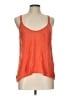 Moda International 100% Linen Orange Tank Top Size L - photo 1