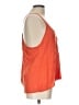 Moda International 100% Linen Orange Tank Top Size L - photo 4