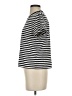 Everlane Stripes Ivory Short Sleeve Turtleneck Size S - photo 5