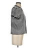Everlane Stripes Ivory Short Sleeve Turtleneck Size S - photo 4