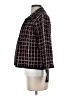 Sioni Tweed Plaid White Black Cardigan Size S - photo 5
