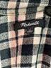 Madewell Checkered-gingham Black Long Sleeve Button-Down Shirt Size S - photo 7