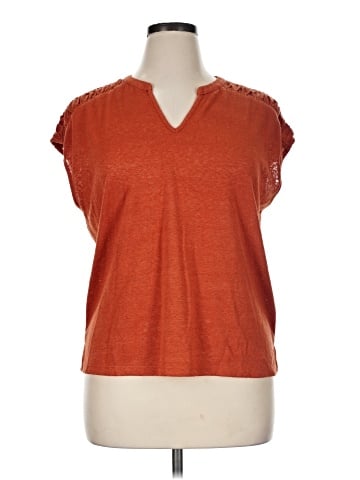 Pale Sky Short Sleeve Top (view 1)