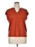 Pale Sky Orange Short Sleeve Top Size XL - photo 1