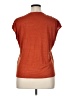 Pale Sky Orange Short Sleeve Top Size XL - photo 2