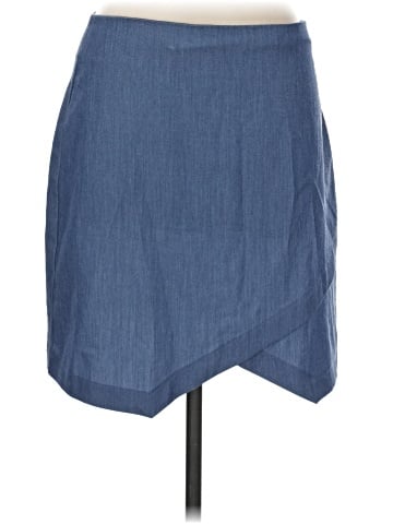 BCBGMAXAZRIA Denim Skirt (view 1)