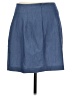 BCBGMAXAZRIA Solid Blue Denim Skirt Size 8 - photo 2
