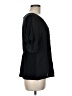 Left Coast by Dolan 100% Polyester Black Short Sleeve Blouse Size M - photo 4
