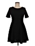 Mittoshop Solid Black Casual Dress Size M - photo 1