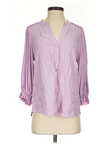 Democracy 3/4 Sleeve Blouse (view 1)