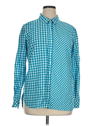 Crown & Ivy Long Sleeve Button-Down Shirt (view 1)