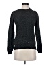 Maurices Metallic Black Turtleneck Sweater Size XS - photo 1
