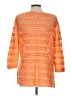 Chico's Orange Pullover Sweater Size Lg (2) - photo 2