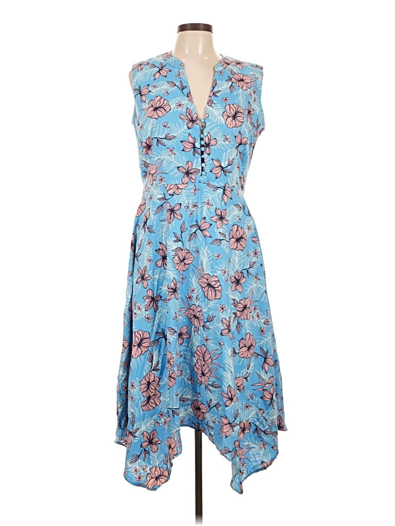 Pre-owned Coolibar Casual Dress In Blue