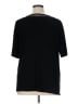 Ruby Rd. Black Short Sleeve Top Size XL - photo 2