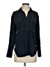 Madewell 100% Polyester Black Long Sleeve Blouse Size XXS - photo 1