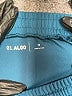 01.Algo 100% Polyester Color Block Teal Athletic Shorts Size 16 - photo 3
