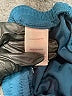 01.Algo 100% Polyester Color Block Teal Athletic Shorts Size 16 - photo 4
