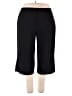 Susan Graver Black Active Pants Size 1X - photo 1