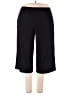 Susan Graver Black Casual Pants Size 1X - photo 1
