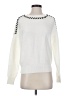 Ann Taylor Chevron-herringbone White Pullover Sweater Size XS - photo 1