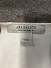 ALLSAINTS Graphic Silver Cocktail Dress Size 6 - photo 7