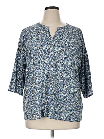 J.Jill 3/4 Sleeve Blouse (view 1)