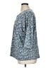 J.Jill Blue 3/4 Sleeve Blouse Size XL - photo 5