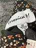 Veronica M. 100% Polyester Animal Print Brown Casual Dress Size M - photo 7