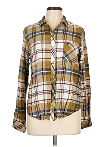 Abercrombie & Fitch Long Sleeve Button-Down Shirt (view 1)
