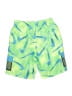 Nike 100% Polyester Green Board Shorts Size M (youth) - photo 2