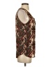 Daniel Rainn 100% Polyester Brown Sleeveless Blouse Size S - photo 4