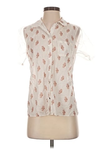 Elizabeth and James Sleeveless Button-Down Shirt (view 1)