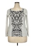 Apt. 9 Silver 3/4 Sleeve T-Shirt Size XXL - photo 1