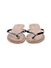 J.Crew Silver Flip Flops Size 8 - photo 2