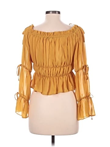 Missguided 3/4 Sleeve Blouse (view 2)