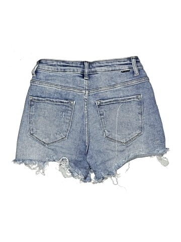 Risen Denim Shorts (view 2)