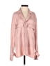 Tibi 100% Polyester Pink Long Sleeve Blouse Size 2 - photo 1