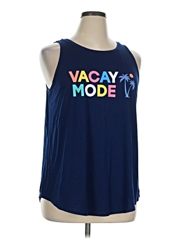 St. John's Bay Sleeveless T-Shirt (view 1)