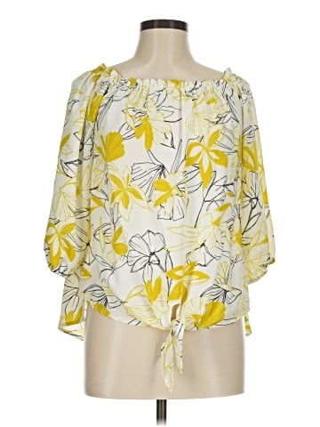 Allison Joy 3/4 Sleeve Blouse (view 1)
