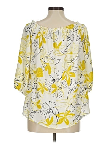 Allison Joy 3/4 Sleeve Blouse (view 2)