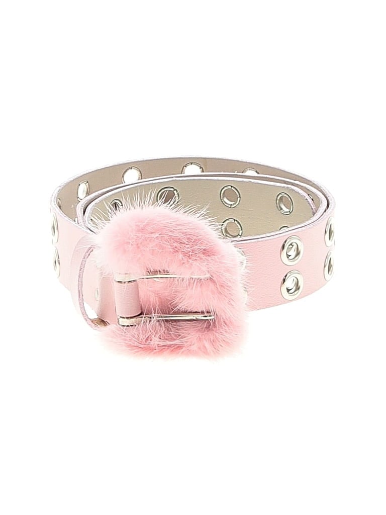 Pre-owned Assorted Brands Belt In Pink